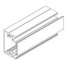 Vliegdeur tussenprofiel alu 35x25