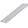 Tafelrandprofiel alu blank 20x6x1.3mm 1m
