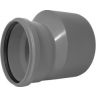 Verloop pvc grijs 1 mof