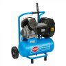 Compressor LM 25/410, volrubberen wielen