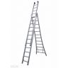 Ladder 3-delig rechte voet