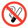 Picto pvc verboden te roken d.200mm