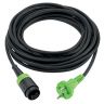 Kabel plug-it H05 RN-F Zwart 4m, bli 3st