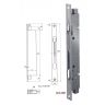 Overleggrendel hebel inox 30mm 2 punt