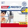 Anti-slip demper transparant dia 12mm
