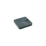 Hogedrukplaat-abs zwart 70x70mm 5mm