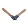 Aandrukrol 2 handvaten dia 30x100mm