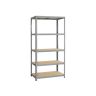 Rek metaal/hout/galva 180x90x45cm 300kg