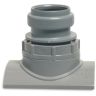 Riool schroefinlaat 125x50mm
