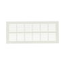 Rooster pvc wit rechthoekig