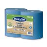 Handdoekpapier COMFORT op rol blauw 2 lagen 360m, 2rol