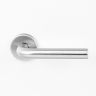 Kruk inox l 19mm rond rozet 8mm dub.veer