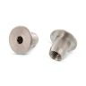 Hulsmoer inox A4 met platte kop en binnenzeskant art.9262
