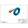 Sjorband eindloos Blauw 25mm 1500 daN 3m