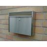 Brievenbus 99 geborsteld inox