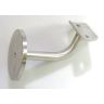 Leuninghouder recht inox onzichtb. beves