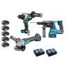 Actieset DLX2440TJ + DGA506RTJ + BL1850B