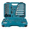 Handgereedschap en schroefbits, set 120-delig