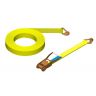 Sjorband haak smal Geel 50mm 2000 daN 6m