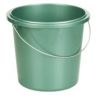 Emmer 13l pvc groen metalic