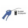 Blaaspistool met bek 1/4" g