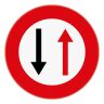 Verkeersbord B19: Voorrang andere richting