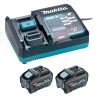 Starterset XGT 40V 2x5.0Ah, met lader DC40RA