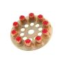 Patroon Kruit 6.3/10 Rood, 10x10st