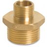 Verloopnippel messing F245 MM