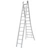 Ladder 2-delig rechte voet