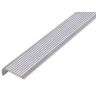 Trapneusprofiel alu blank 40x15x2mm 1m
