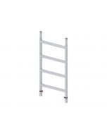 Opbouwframe alu 75-28-4 2mm (h=1m)