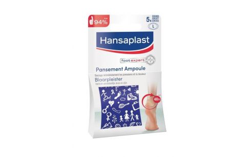 Hansaplast Blaarpleisters 5st Groot