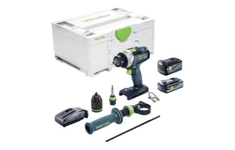 Accu schroef-/klopboormachine 18V TPC 18/4 I-BASIC + Accupack BP 18 Li 4.0 HPC-ASI + Accupack BP 18