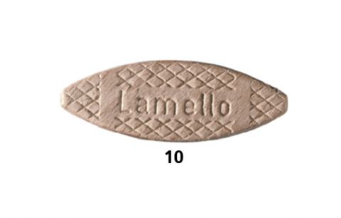 Lamelloplaat gr10 hout (doos=1000st)