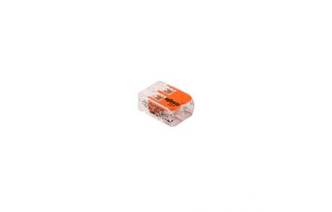 Verbindingsklem 221 Transparant 2x4mm²
