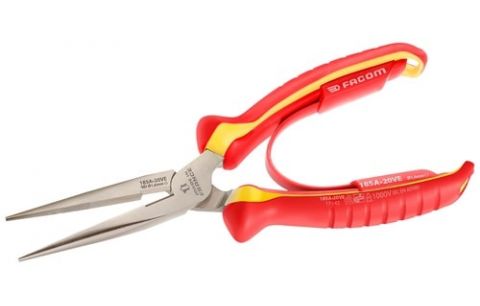 Tang recht 185A.20VE 1000V VDE 200mm
