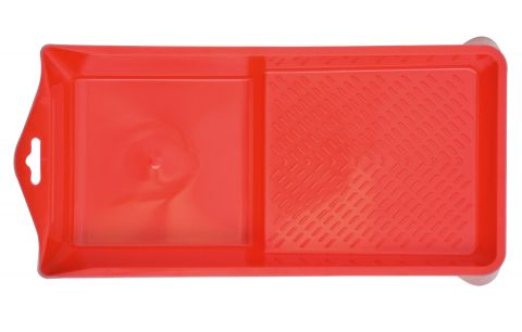 Verfbak plastiek rood 15.5x30cm