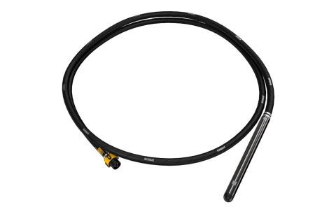 Trilfles 38mm met slang 5m DCPS3385-XJ voor betontrilnaald POWERSHIFT