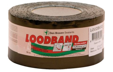 Bitumeband 100mm-10m lood