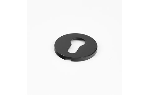 Rozet PZ rond 5mm zwart