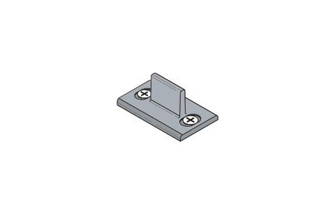 Ondergeleider nylon schuifdeur 0810