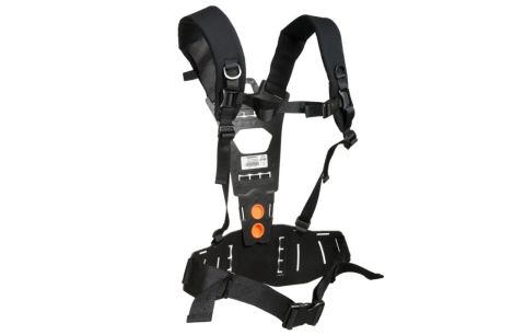 Harnas SR 552 voor ventilatoreenheid SR 500 en SR 700, poyester/TPE zwart