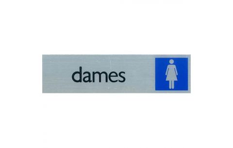 Pictogram Alulook 165x44mm Dames