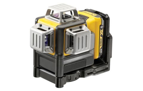 Kruislijnlaser DCE089D1G 12V 3x360° groen