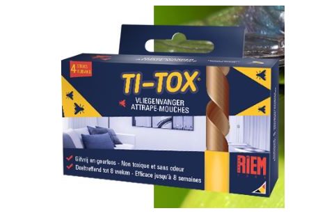 Vliegenvanger Ti-Tox, 4 kleefbanden