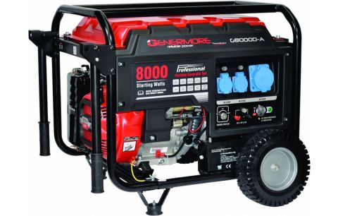 Stroomgroep Deluxe G8000D-A 8KVA 6500W