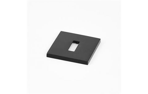 Rozet BB vierkant 5mm zwart