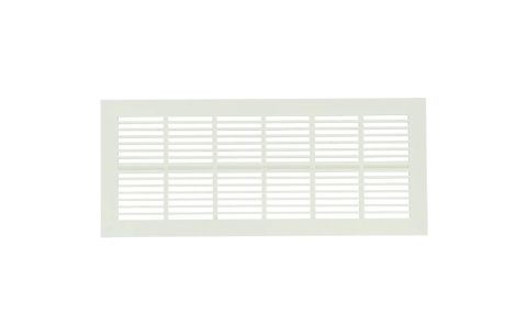 Rooster pvc wit rechthoekig