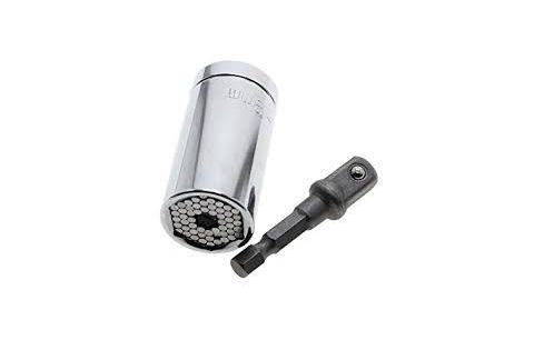 Dop voor ratel + adaptor 3/8"